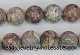 COT04 15.5 inches 14mm round osmanthus stone beads wholesale