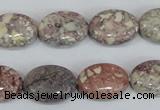 COT09 15.5 inches 13*18mm oval osmanthus stone beads wholesale