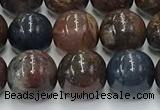 CPB1072 15.5 inches 8mm round peter stone beads wholesale