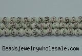 CPB602 15.5 inches 8mm round Painted porcelain beads
