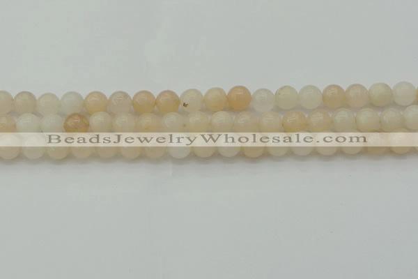 CPI202 15.5 inches 8mm round pink aventurine jade beads