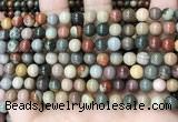 CPJ481 15.5 inches 6mm round polychrome jasper beads wholesale