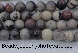 CPJ600 15.5 inches 4mm round purple striped jasper beads wholesale