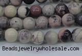 CPJ601 15.5 inches 6mm round purple striped jasper beads wholesale