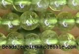 CPO130 15.5 inches 5mm round natural peridot beads wholesale