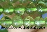 CPO131 15.5 inches 5mm round natural peridot beads wholesale