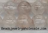 CPQ252 15.5 inches 8mm round natural pink quartz beads wholesale