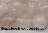 CPQ253 15.5 inches 10mm round natural pink quartz beads wholesale