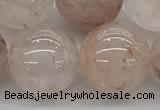 CPQ256 15.5 inches 16mm round natural pink quartz beads wholesale