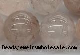 CPQ257 15.5 inches 18mm round natural pink quartz beads wholesale