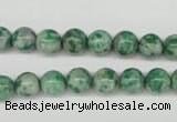 CQJ203 15.5 inches 8mm round Qinghai jade beads wholesale