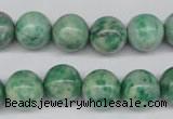 CQJ205 15.5 inches 12mm round Qinghai jade beads wholesale