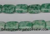 CQJ223 15.5 inches 10*14mm rectangle Qinghai jade beads wholesale