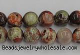 CRA151 15.5 inches 10mm round rainforest agate beads wholesale