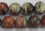 CRA154 15.5 inches 16mm round rainforest agate beads wholesale