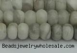 CRB2861 15.5 inches 5*8mm rondelle grey agate beads
