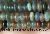 CRB4009 15.5 inches 2.5*4.5mm rondelle Indian agate beads wholesale