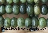 CRB4041 15.5 inches 4*6mm rondelle Canadian jade beads wholesale