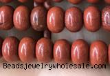 CRB4056 15.5 inches 4*6mm rondelle red jasper beads wholesale