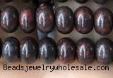 CRB4057 15.5 inches 4*6mm rondelle brecciated jasper beads wholesale