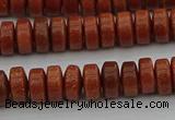 CRB421 15.5 inches 5*8mm rondelle goldstone beads wholesale