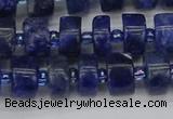 CRB639 15.5 inches 6*10mm tyre sodalite gemstone beads