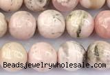 CRC1197 15 inches 8mm round rhodochrosite gemstone beads