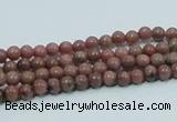 CRC200 16 inches 4mm round rhodochrosite gemstone beads wholesale