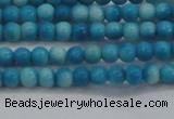 CRF440 15.5 inches 3mm round dyed rain flower stone beads wholesale