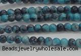 CRF452 15.5 inches 3mm round dyed rain flower stone beads wholesale