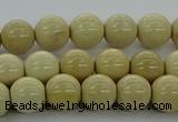 CRI202 15.5 inches 8mm round riverstone beads wholesale