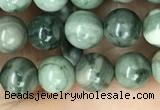 CRM201 15.5 inches 6mm round green mud jasper beads wholesale