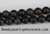 CRO141 15.5 inches 8mm round bloodstone beads wholesale