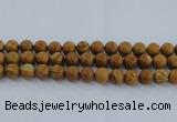 CRO555 15.5 inches 12mm round grain stone beads wholesale
