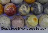 CRO864 15.5 inches 12mm round sky eye stone beads wholesale