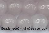 CRQ887 15 inches 8mm round rose quartz beads, 2mm hole