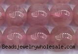 CRQ892 15 inches 8mm round Madagascar rose quartz beads