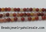 CRS01 15.5 inches 4mm round rainbow stone beads wholesale