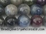 CRZ1165 15.5 inches 10mm round ruby sapphire gemstone beads