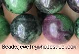 CRZ775 15.5 inches 14mm round ruby zoisite beads wholesale