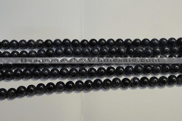 CRZ951 15.5 inches 6mm - 6.5mm round A- grade natural sapphire beads
