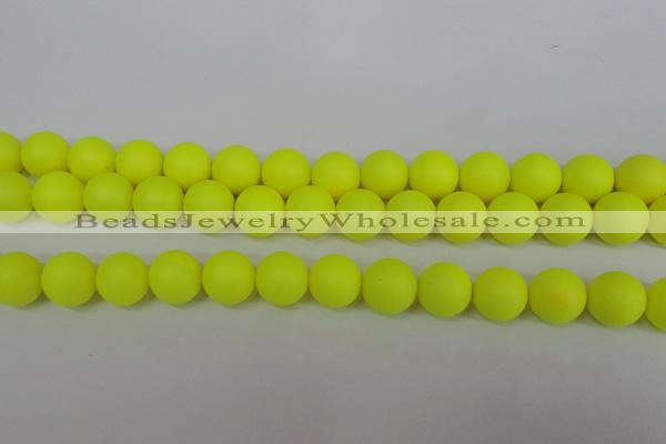 CSB1317 15.5 inches 8mm matte round shell pearl beads wholesale
