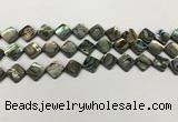 CSB4118 15.5 inches 8*8mm diamond abalone shell beads wholesale