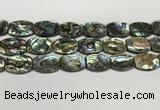 CSB4164 15.5 inches 18*25mm flat drum abalone shell beads wholesale