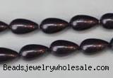 CSB856 15.5 inches 8*14mm teardrop shell pearl beads wholesale