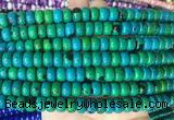 CSBS08 15 inches 5*8mm rondelle synthetic chrysocolla gemstone beads wholesale