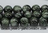 CSH03 15.5 inches 10mm round natural seraphinite gemstone beads