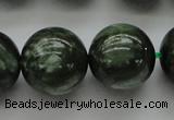 CSH204 15.5 inches 12mm round AA grade natural seraphinite beads