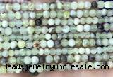 CSJ300 15.5 inches 4mm round serpentine new jade beads wholesale