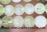 CSJ310 15.5 inches 5mm round serpentine new jade beads